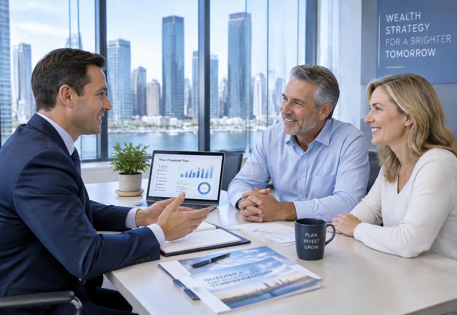 NovaAssist advisor meeting with clients